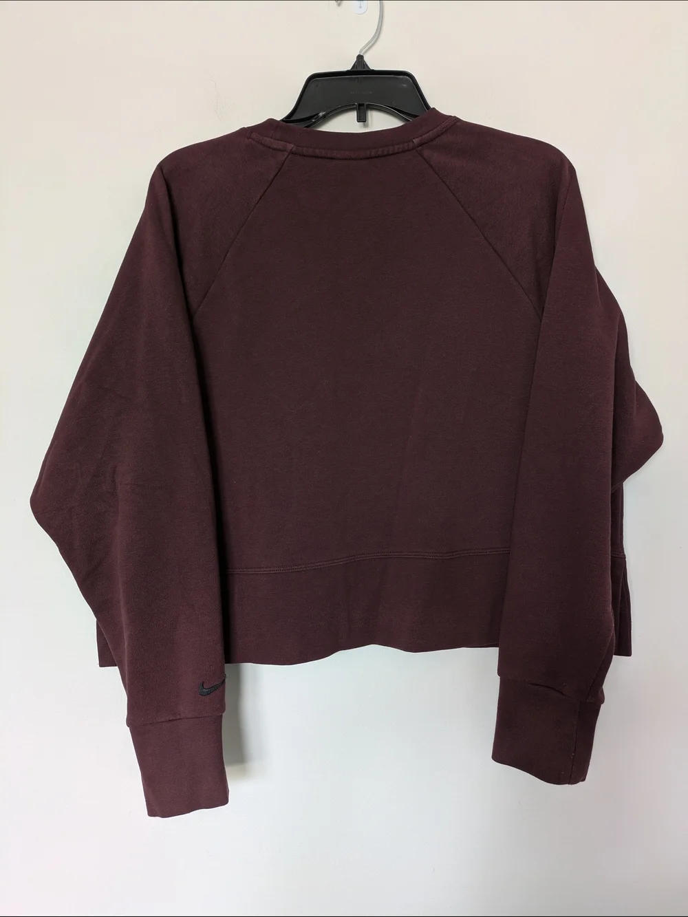 Nike Women's Maroon Crewneck Sweatshirt Sz M